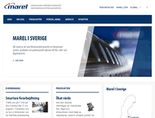 Tablet Screenshot of marel.se
